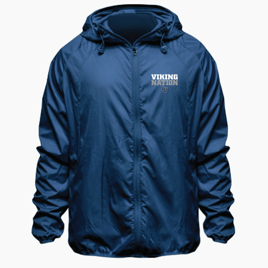 Lawrence University Vikings Online Store <span class="pdp-name-mascot">Lawrence</span> BSN SPORTS Men's Full Zip Feather Weight Jacket