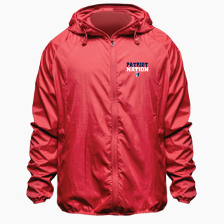 BSN SPORTS Men's Full Zip Feather Weight Jacket