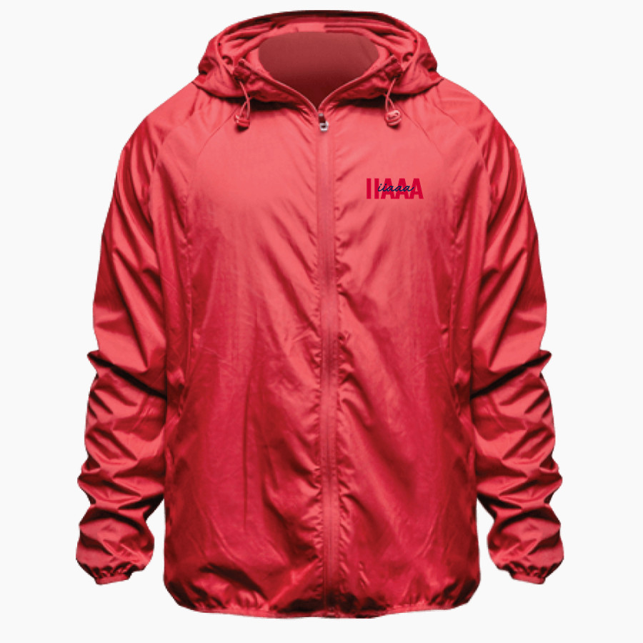 IIAAA IIAAA BSN SPORTS Men's Full Zip Feather Weight Jacket