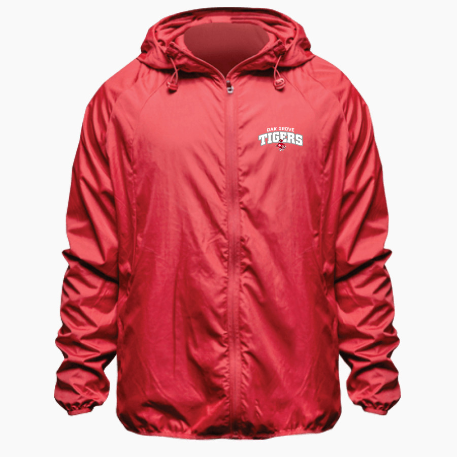 OAK GROVE HIGH SCHOOL TIGERS <span class="pdp-name-mascot">OAK GROVE TIGERS</span> BSN SPORTS Men's Full Zip Feather Weight Jacket