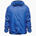 Plattsmouth High School Blue Devils <span class="pdp-name-mascot">Plattsmouth High School Blue Devils</span> BSN SPORTS Men's Full Zip Feather Weight Jacket Front Thumbnail