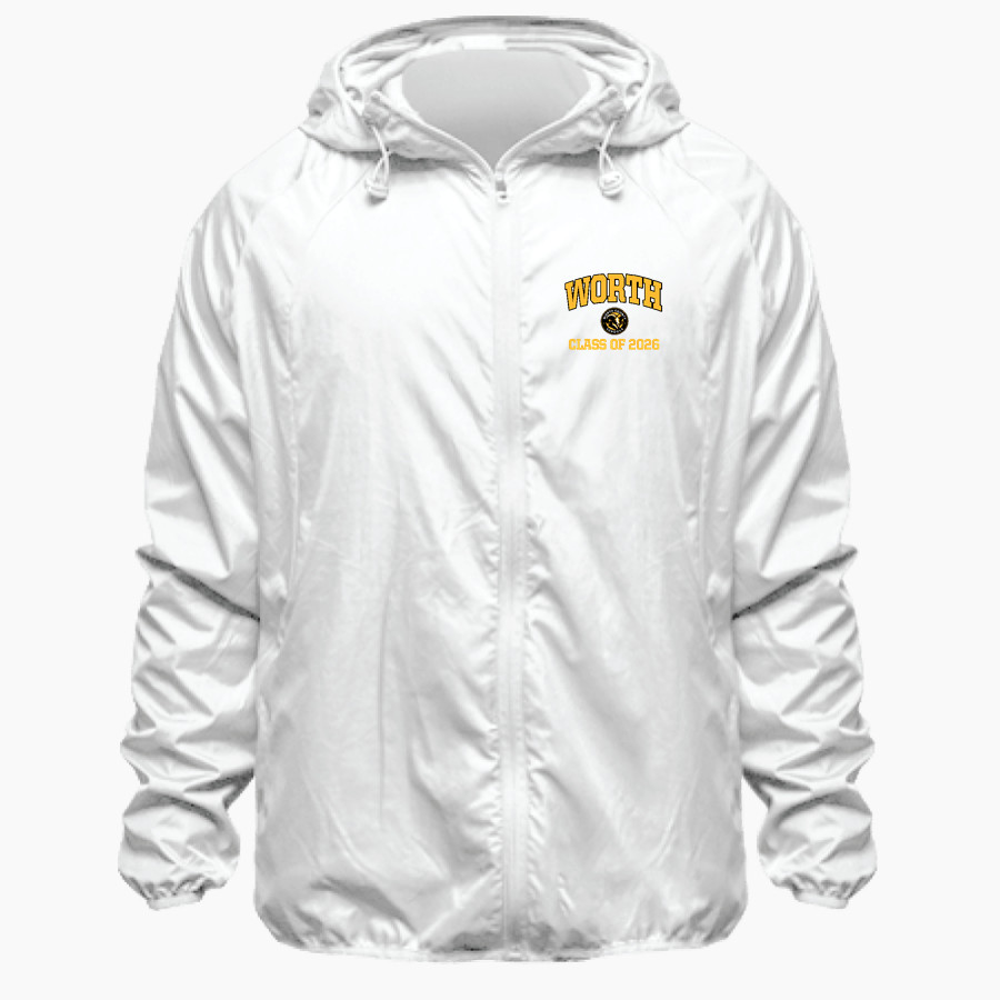 Worth Rams BSN SPORTS Men's Full Zip Feather Weight Jacket