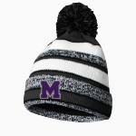 Merrillville Pirates <span class="pdp-name-mascot">Merrillville Pirates</span> BSN SPORTS Pom Beanie Front Thumbnail