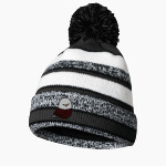 Stowe Eaglets BSN SPORTS Pom Beanie Front Thumbnail