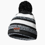 Loveland Tigers Tigers BSN SPORTS Pom Beanie Front Thumbnail