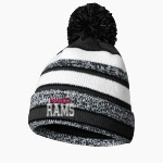PARAGOULD HIGH SCHOOL RAMS BSN SPORTS Pom Beanie Front Thumbnail
