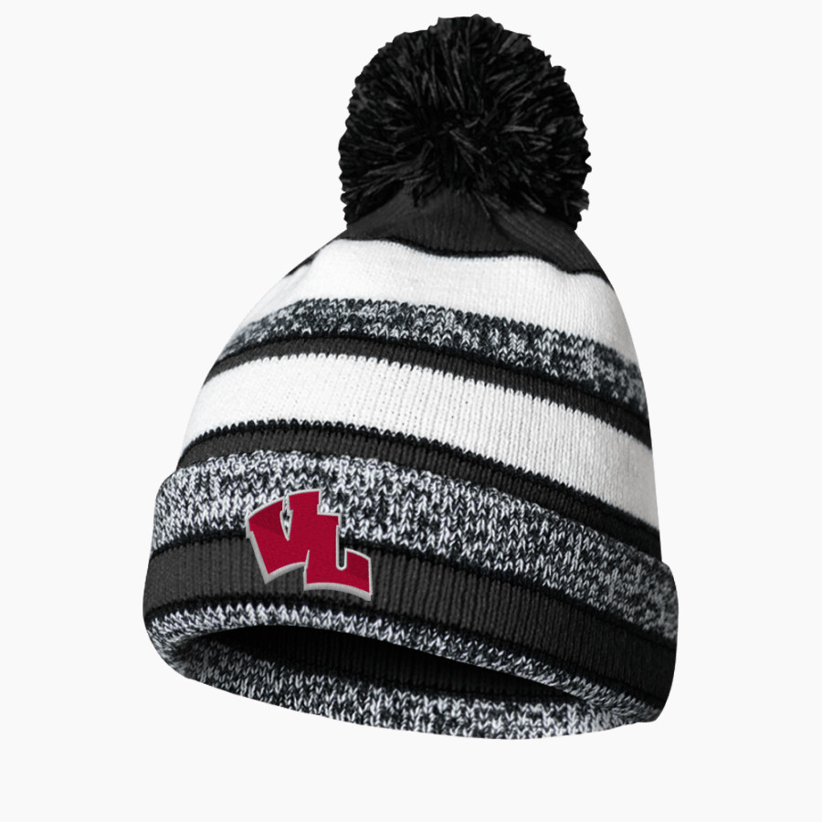 Valley Lutheran Flames <span class="pdp-name-mascot">Valley Lutheran High School Flames</span> BSN SPORTS Pom Beanie