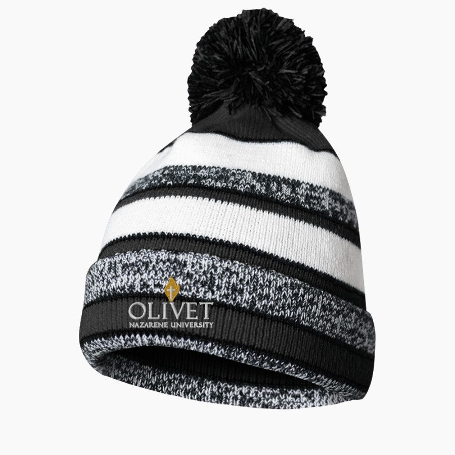 Olivet Nazarene Tigers <span class="pdp-name-mascot">Olivet Nazarene University Tigers</span> BSN SPORTS Pom Beanie