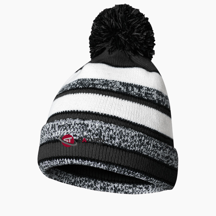 Saturn Title LLC Saturn Title <span class="pdp-name-mascot">Saturn Title LLC</span> BSN SPORTS Pom Beanie