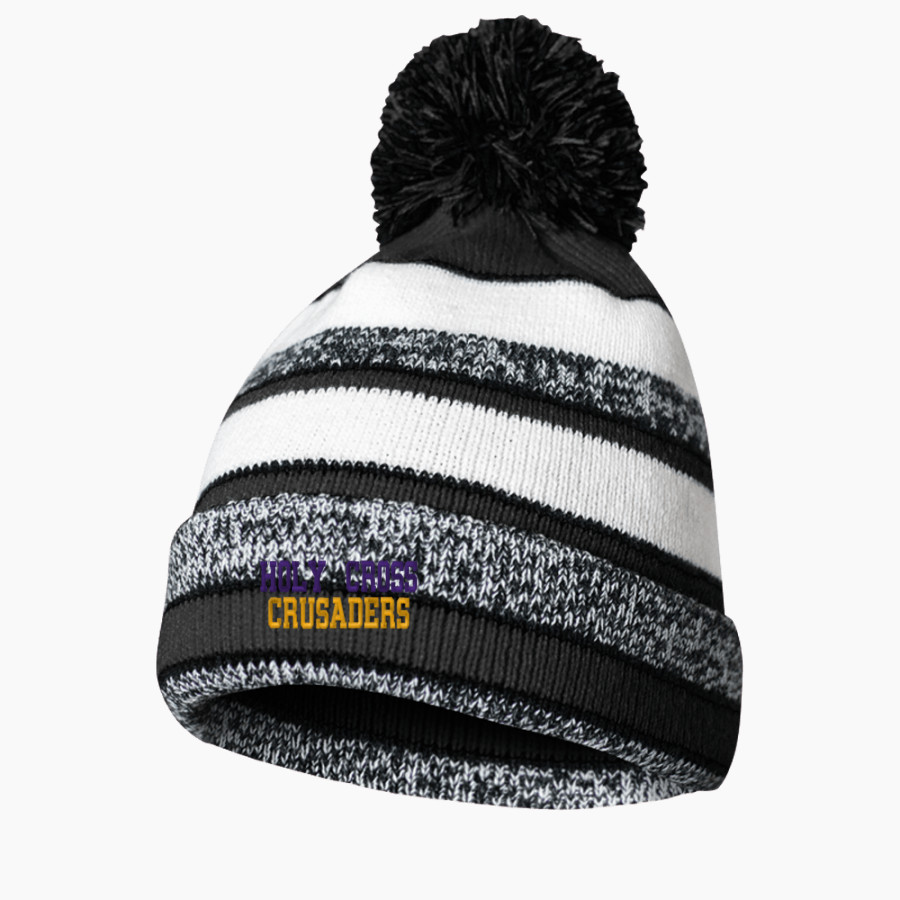 Holy Cross Crusaders BSN SPORTS Pom Beanie