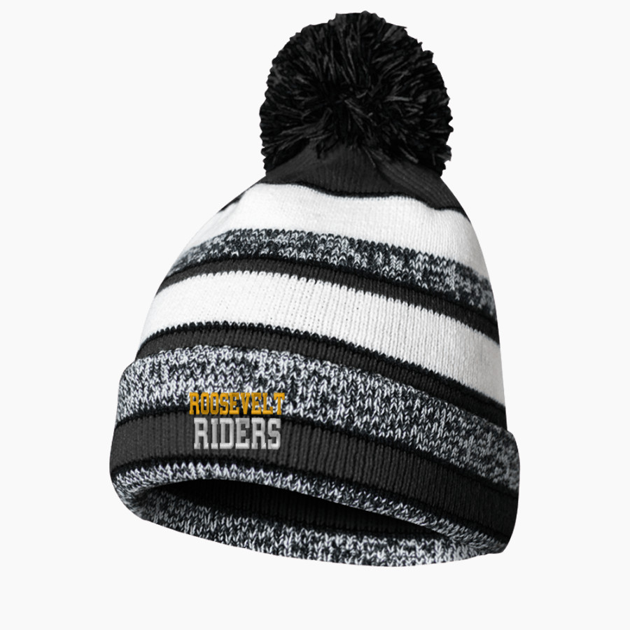 Roosevelt Roughriders <span class="pdp-name-mascot">Roosevelt Riders</span> BSN SPORTS Pom Beanie