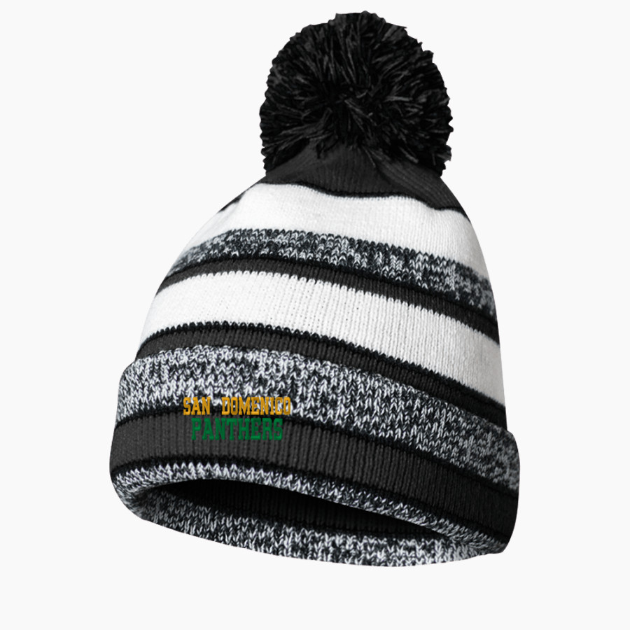 San Domenico Panthers <span class="pdp-name-mascot">San Domenico Panthers</span> BSN SPORTS Pom Beanie