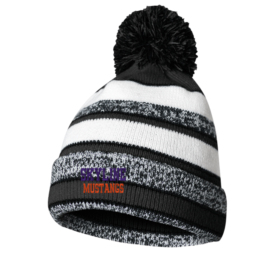 Skyline Gila River Mustangs <span class="pdp-name-mascot">Skyline Mustangs</span> BSN SPORTS Pom Beanie