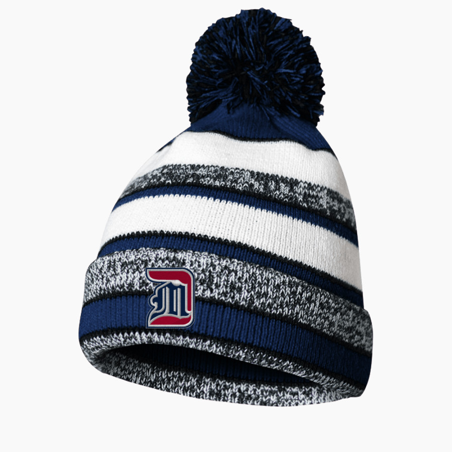 Detroit Mercy Titans Sideline Store <span class="pdp-name-mascot">UDM Titans</span> BSN SPORTS Pom Beanie