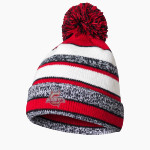 CENTRAL HIGH SCHOOL RED DEVILS <span class="pdp-name-mascot">CENTRAL RED DEVILS</span> BSN SPORTS Pom Beanie Front Thumbnail