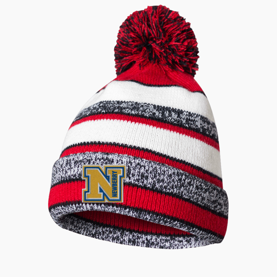 Newberry Youth Football And Cheer Panthers <span class="pdp-name-mascot">Newberry Youth Football And Cheer Panthers</span> BSN SPORTS Pom Beanie