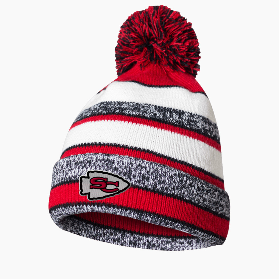 STEPHENS COUNTY HIGH SCHOOL INDIANS <span class="pdp-name-mascot">STEPHENS COUNTY INDIANS</span> BSN SPORTS Pom Beanie