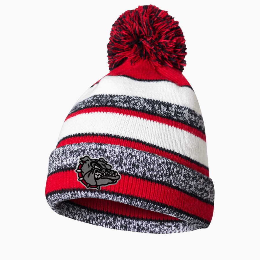 MEADVILLE HIGH SCHOOL BULLDOGS BSN SPORTS Pom Beanie