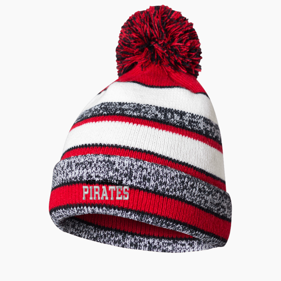 West Carrollton Pirates <span class="pdp-name-mascot">West Carrollton Pirates</span> BSN SPORTS Pom Beanie