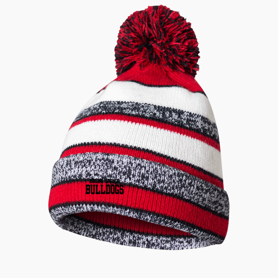 Boiling Springs Middle School bulldogs offical sideline store BSN SPORTS Pom Beanie