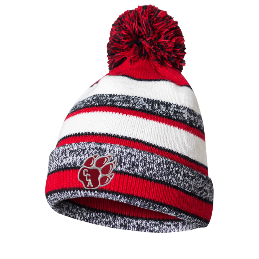 Cornerstone Lions <span class="pdp-name-mascot">Cornerstone Christian Lions</span> BSN SPORTS Pom Beanie