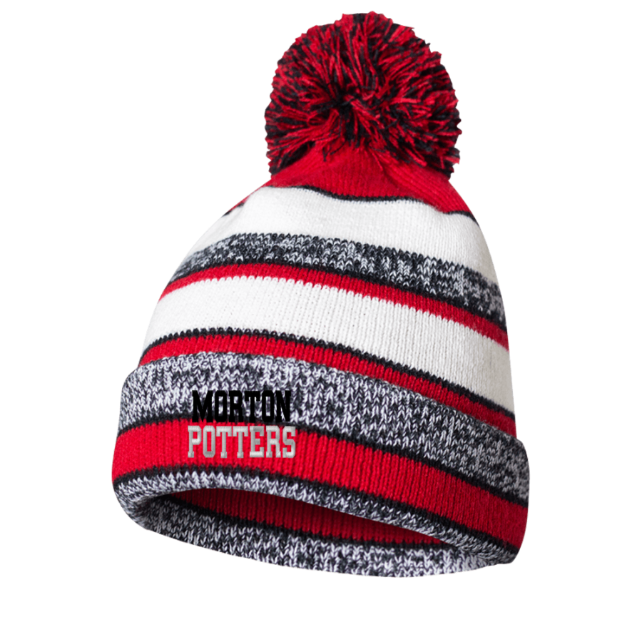 Morton Potters <span class="pdp-name-mascot">Morton Potters</span> BSN SPORTS Pom Beanie
