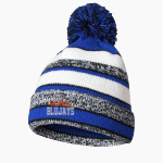 WALTHILL HIGH SCHOOL BLUJAYS <span class="pdp-name-mascot">WALTHILL PUBLIC BLUEJAYS</span> BSN SPORTS Pom Beanie Front Thumbnail