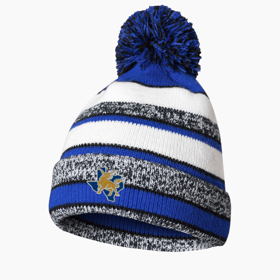DIME BOX HIGH SCHOOL LONGHORNS <span class="pdp-name-mascot">DIME BOX LONGHORNS</span> BSN SPORTS Pom Beanie