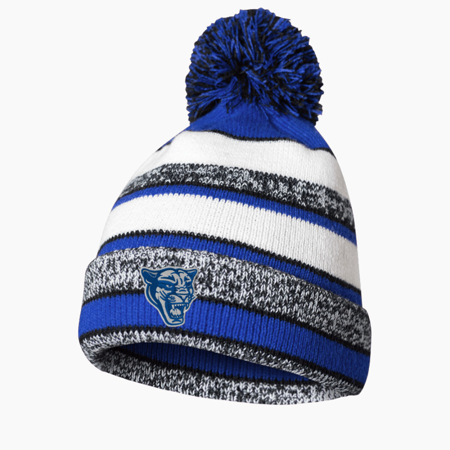 Houghton Academy Panthers <span class="pdp-name-mascot">Houghton Academy Panthers</span> BSN SPORTS Pom Beanie
