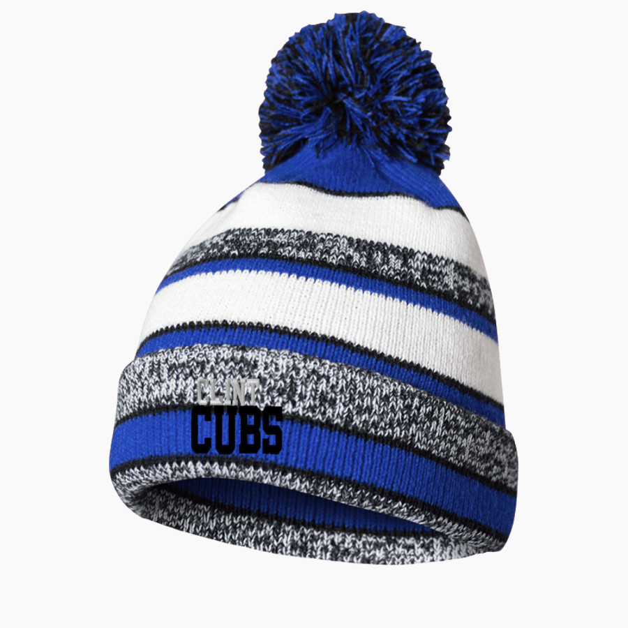 Clint Cubs <span class="pdp-name-mascot">Clint Cubs</span> BSN SPORTS Pom Beanie