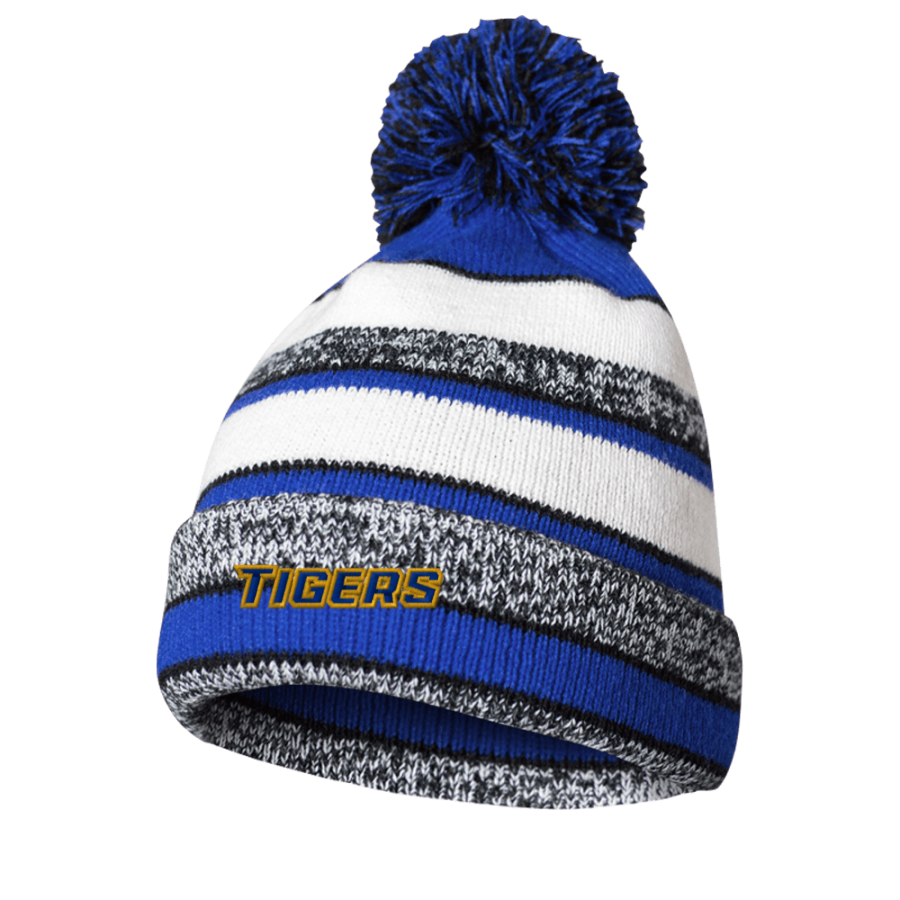 Central Christian Tigers <span class="pdp-name-mascot">Central Christian College Tigers</span> BSN SPORTS Pom Beanie