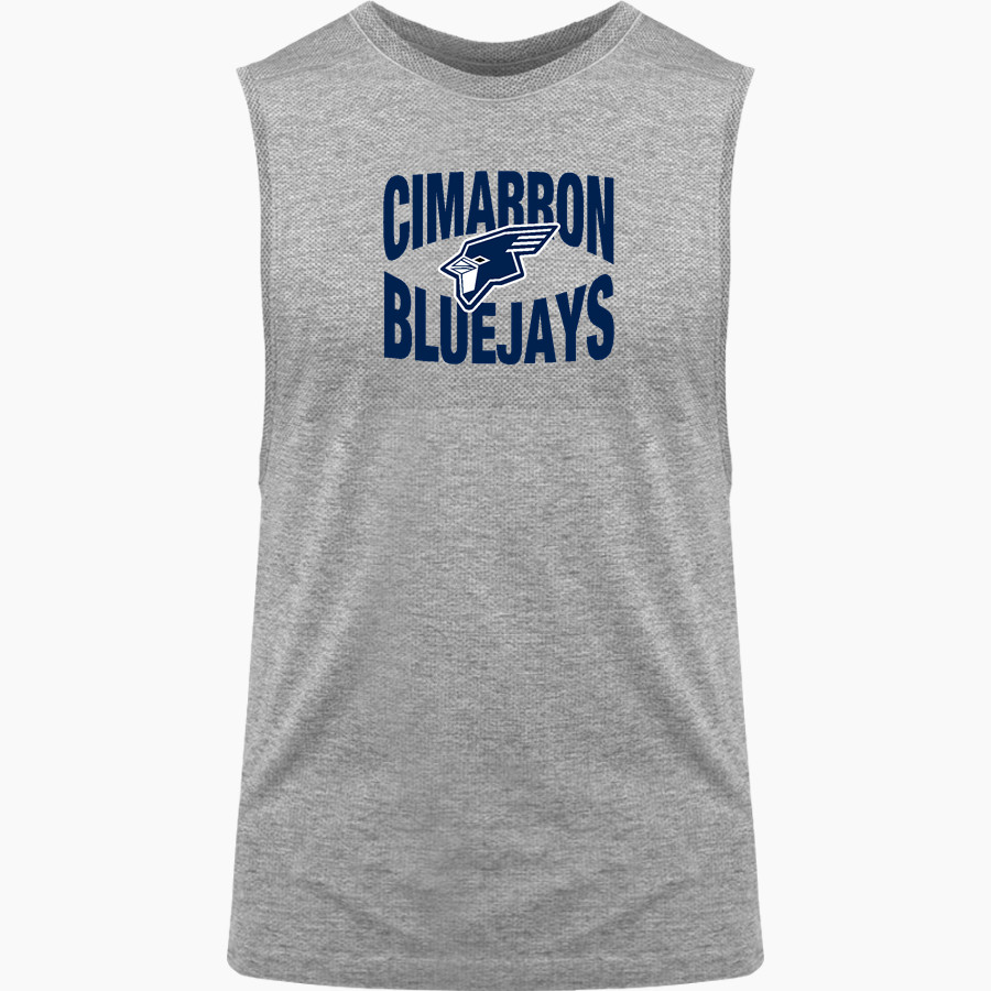 CIMARRON HIGH SCHOOL BLUEJAYS lululemon Men's Metal Vent Tech Sleeveless Tee 2.0