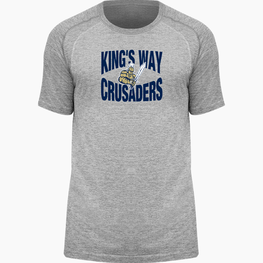 KING'S WAY CHRISTIAN SCHOOL CRUSADERS lululemon Men's Metal Vent Tech Short Sleeve Tee 2.0