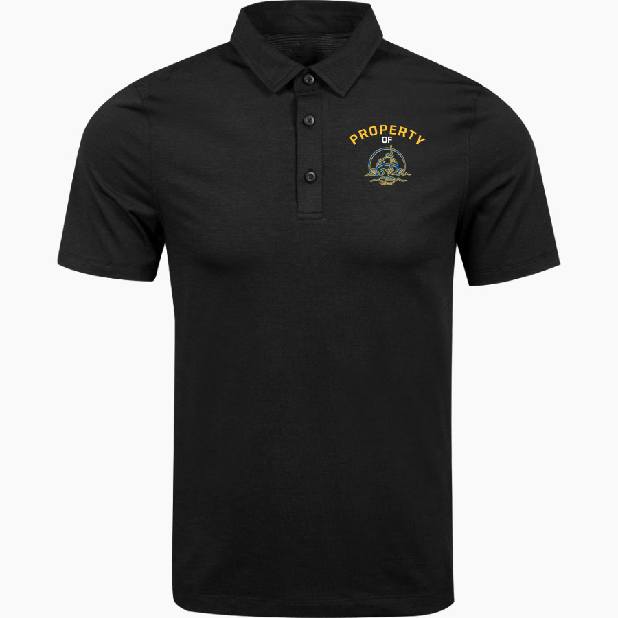 Barrow High School Whalers Online Store <span class="pdp-name-mascot">Barrow Whalers</span> lululemon Men's Evolution Lift Solid Polo