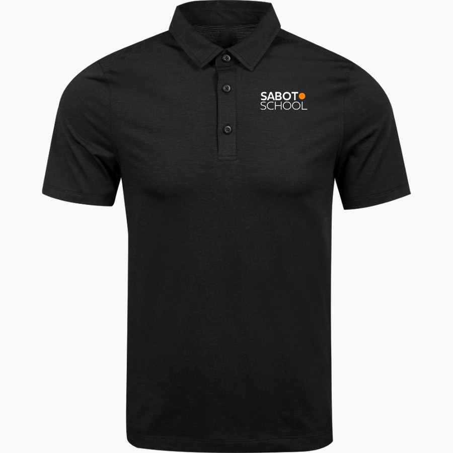 Sabot School Sabot School <span class="pdp-name-mascot">STONY POINT SCHOOL</span> lululemon Men's Evolution Lift Solid Polo