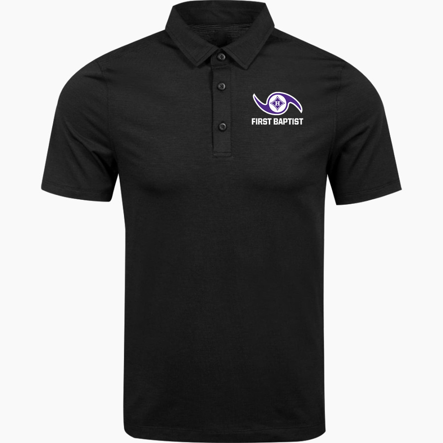 First Baptist Hurricanes <span class="pdp-name-mascot">First Baptist Hurricanes</span> lululemon Men's Evolution Lift Solid Polo