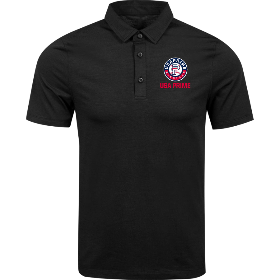 USA PRIME MICHIGAN <span class="pdp-name-mascot">USA PRIME MICHIGAN</span> lululemon Men's Evolution Lift Solid Polo