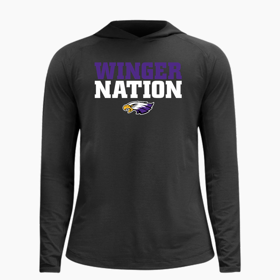 RED WING HIGH SCHOOL WINGERS <span class="pdp-name-mascot">RED WING WINGERS</span> lululemon Men's License To Train Hoodie