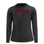 OWEN warhorses mountain tough...valley strong <span class="pdp-name-mascot">CHARLES D OWEN WARHORSES</span> lululemon Men's License To Train Hoodie Front Thumbnail