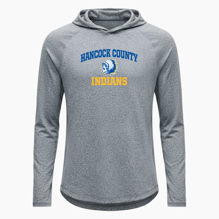 HANCOCK COUNTY HIGH SCHOOL INDIANS lululemon Men's License To Train Hoodie