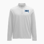 DAVIS SENIOR HIGH SCHOOL BLUE DEVILS <span class="pdp-name-mascot">DAVIS BLUE DEVILS</span> lululemon Men's Soft Jersey Half-Zip Pullover Front Thumbnail