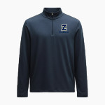ZEPHYRHILLS CHRISTIAN ACADEMY WARRIORS <span class="pdp-name-mascot">ZEPHYRHILLS WARRIORS</span> lululemon Men's Soft Jersey Half-Zip Pullover Front Thumbnail
