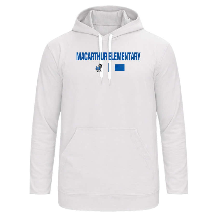 MacArthur Elementary Mustangs <span class="pdp-name-mascot">McArthur Elementary</span> lululemon Men's Soft Jersey Pullover Hoodie