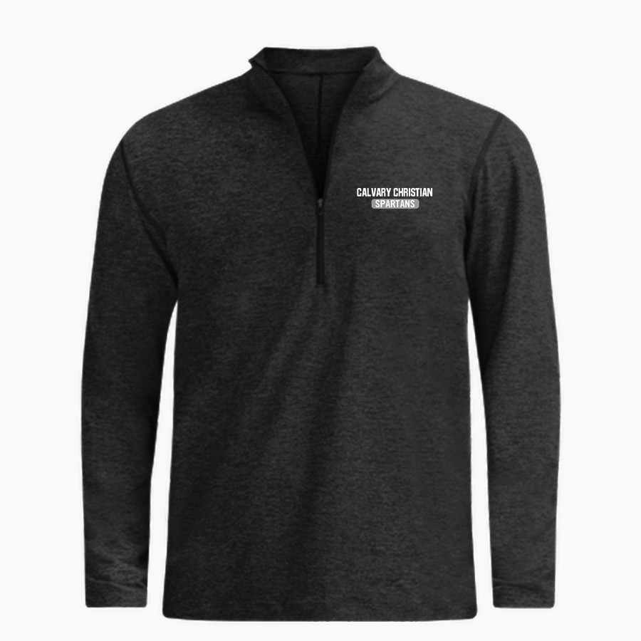 Calvary Christian Spartans <span class="pdp-name-mascot">Calvary Christian Spartans</span> lululemon Men's Soft Jersey Half Zip