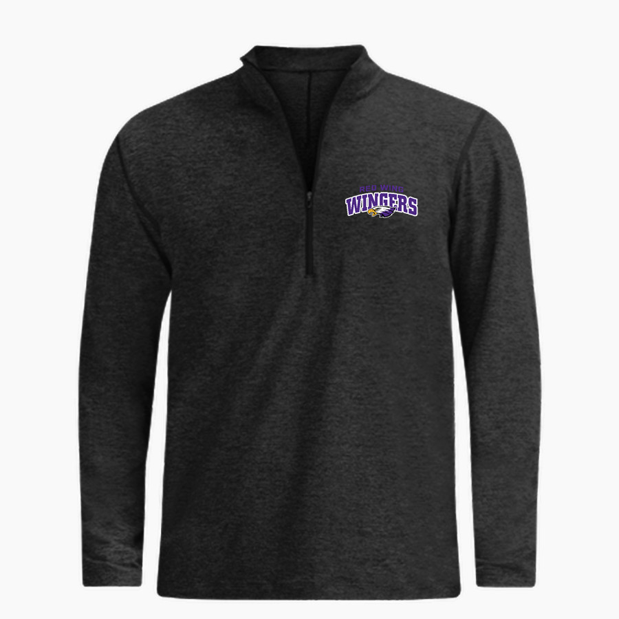 RED WING HIGH SCHOOL WINGERS <span class="pdp-name-mascot">RED WING WINGERS</span> lululemon Men's Soft Jersey Half Zip