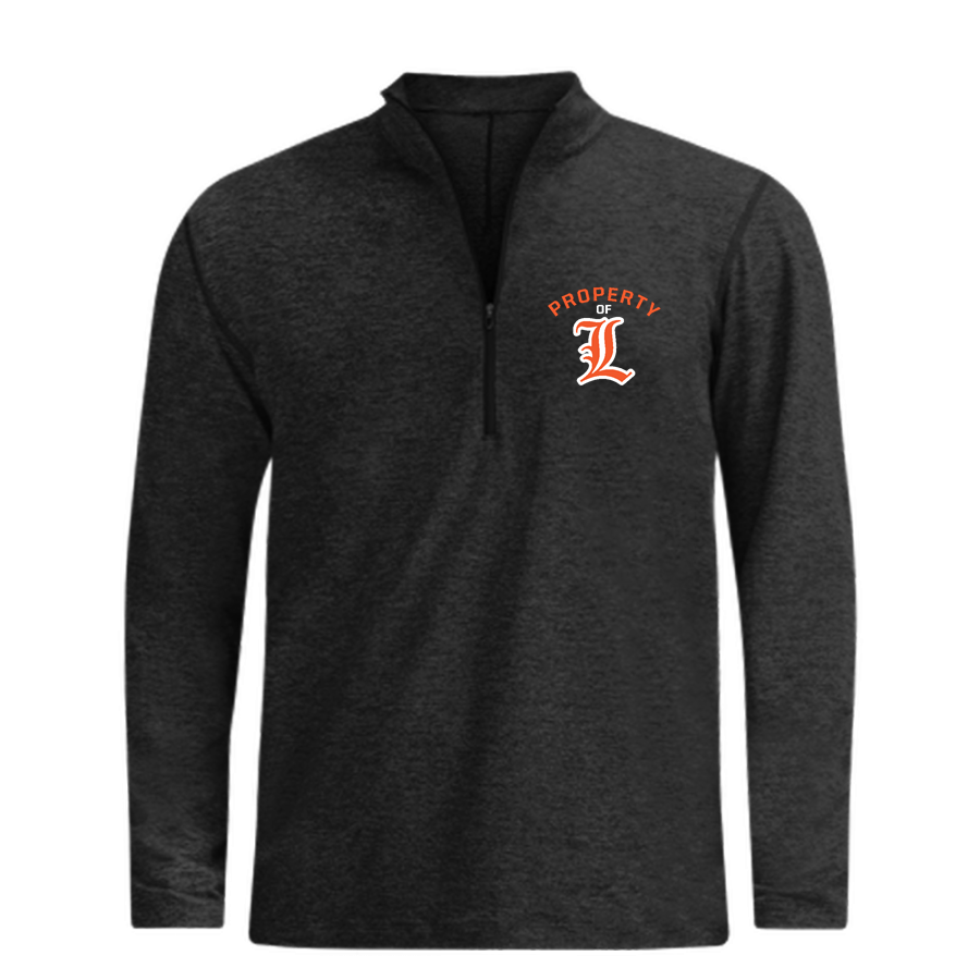 LESLIE HIGH SCHOOL BLACKHAWKS <span class="pdp-name-mascot">LESLIE BLACKHAWKS</span> lululemon Men's Soft Jersey Half Zip