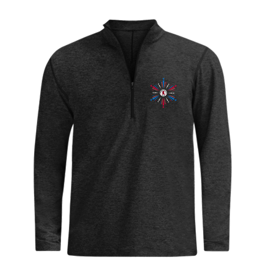 Lawrence Township Junior Baseball Softball Association <span class="pdp-name-mascot">Lawrence Township Junior Baseball and Softball Association</span> lululemon Men's Soft Jersey Half Zip
