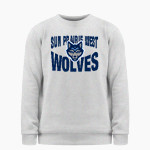 Sun Prairie West Wolves <span class="pdp-name-mascot">Sun Prairie West High School Wolves</span> lululemon Men's Steady State Crewneck Sweatshirt Front Thumbnail