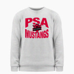 PSA Mustangs official sideline store <span class="pdp-name-mascot">PUTNAM SCIENCE ACADEMY Mustangs</span> lululemon Men's Steady State Crewneck Sweatshirt Front Thumbnail