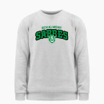 Schalmont Sabres lululemon Men's Steady State Crewneck Sweatshirt Front Thumbnail